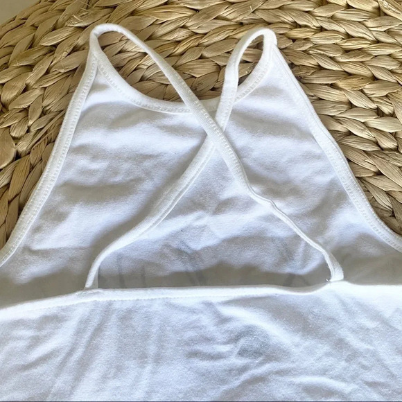 ROXY Girl's Sea La Vie Print Cross Back Crop Tank - Picture 7 of 7